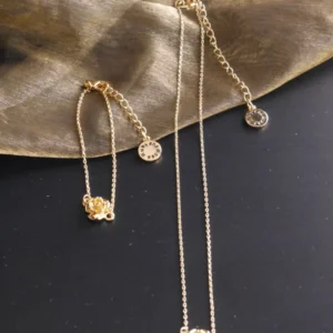 Sieraden set - goudkleurig