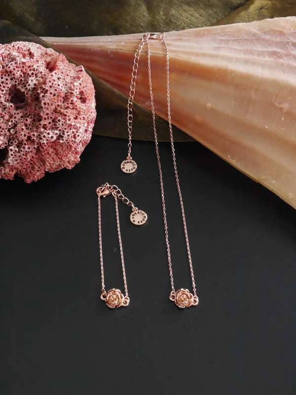 Sieraden set - rosékleurig